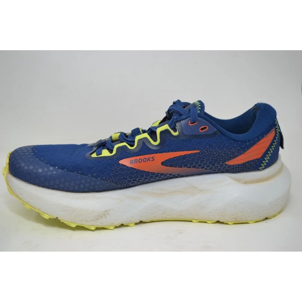 Brooks Caldera 6 Shoes Mens‎ Size 8 Blue Trail Running Sneakers Cushion Athletic